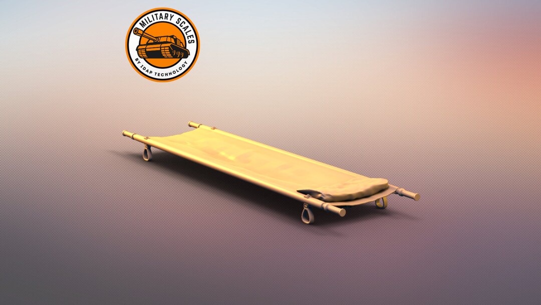 Stretcher War Military Scales Ww1 Ww2 Apparatus Litter Pram Medical ...