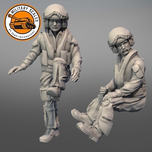 RAF Pilots Modern Set Nr. 2 – Kriegs-Militär-Maßstäbe F35 Flugzeug Großbritannien Flugzeug Diorama Modellbau Hobby 1/30 1/35 1/48 1/56 1/72 1/76 1/87