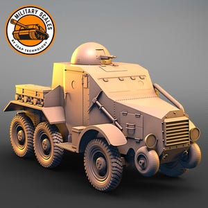 LAFFLY S 15 TOE - french military scales ww2 armored vehicle recon heavy off-road truck modeling hobby 1/30 1/35 1/48 1/56 1/72 1/76 1/87