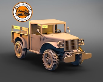 Dodge M-37 - american military scales post-war vehicle car off-road truck modeling hobby 1/30 1/35 1/48 1/56 1/72 1/76 1/87