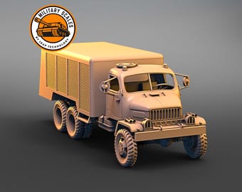 Praga V3S Truck Model 1:24 - Czechoslovakian Military Vehicle - Etsy