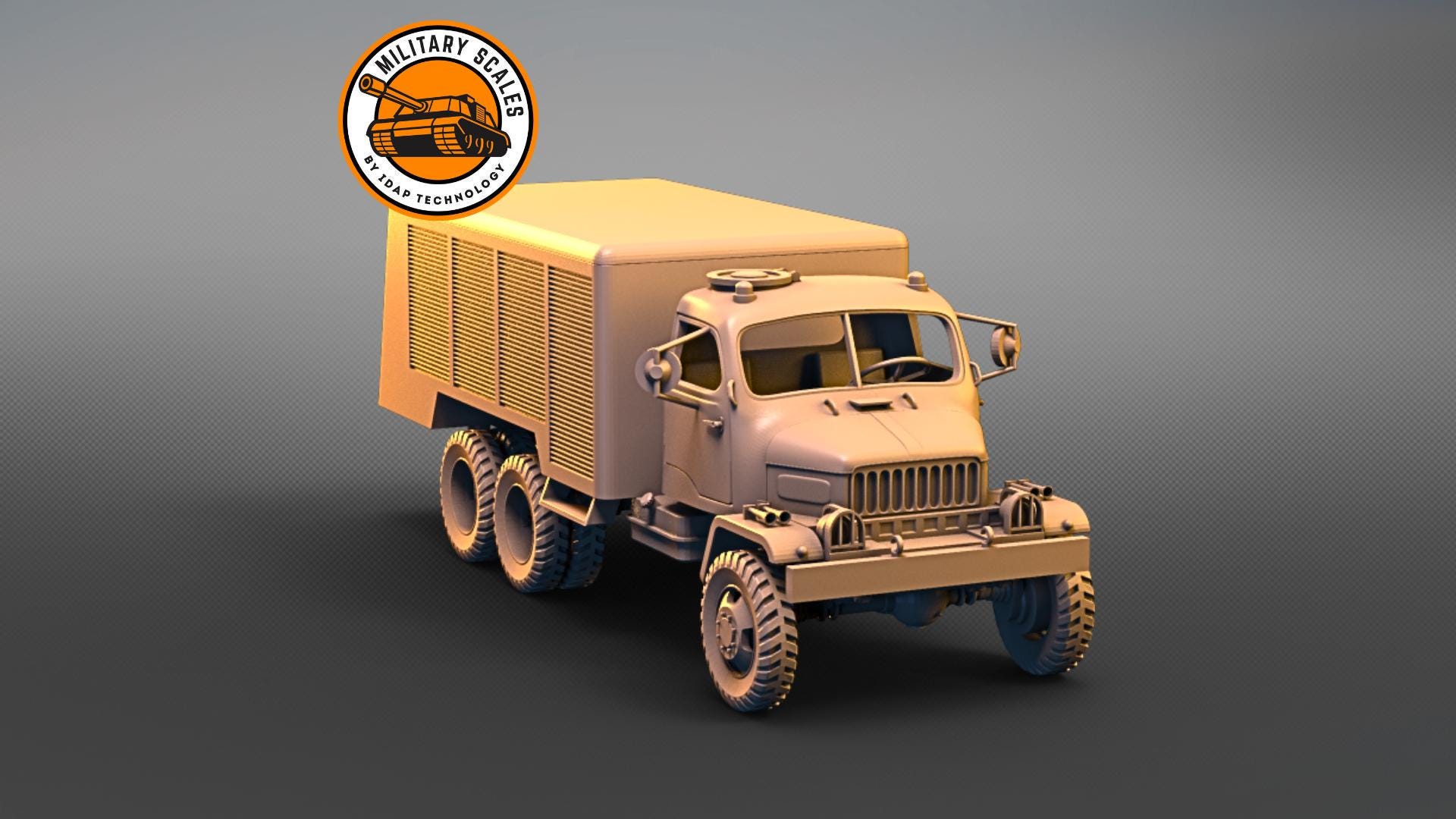 Modèle 3D Imprimé En Résine Praga RND Tchèque WWII - Échelle 1/48 à 1/100 - WargameZone