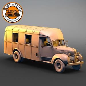 Dodge VK 62 - american vintage military utility truck classic vehicle restoration collectible hobby 1/30 1/35 1/48 1/56 1/72 1/76 1/87