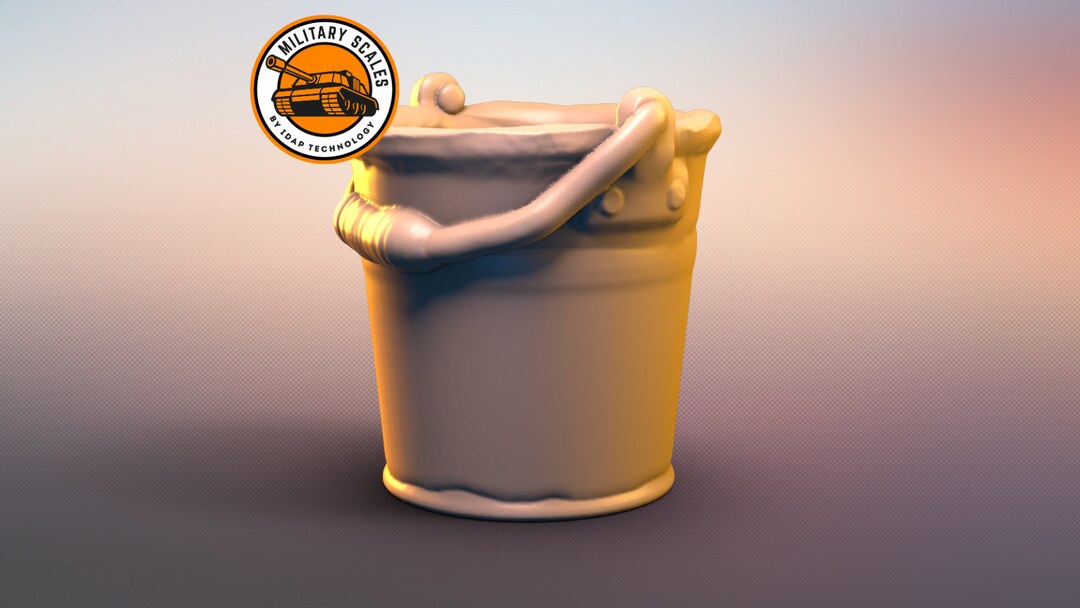 Buckets War Military Scales Ww1 Ww2 Accessories Opentop Watertight Diorama Modeling Hobby 1/30