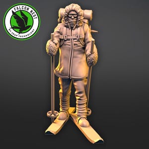 Arctic Explorer Lucas - At the Mountains of Madness Campaign - Lovecraftian explorer Cthulhu investigator eldritch survival 20mm 28mm 32mm