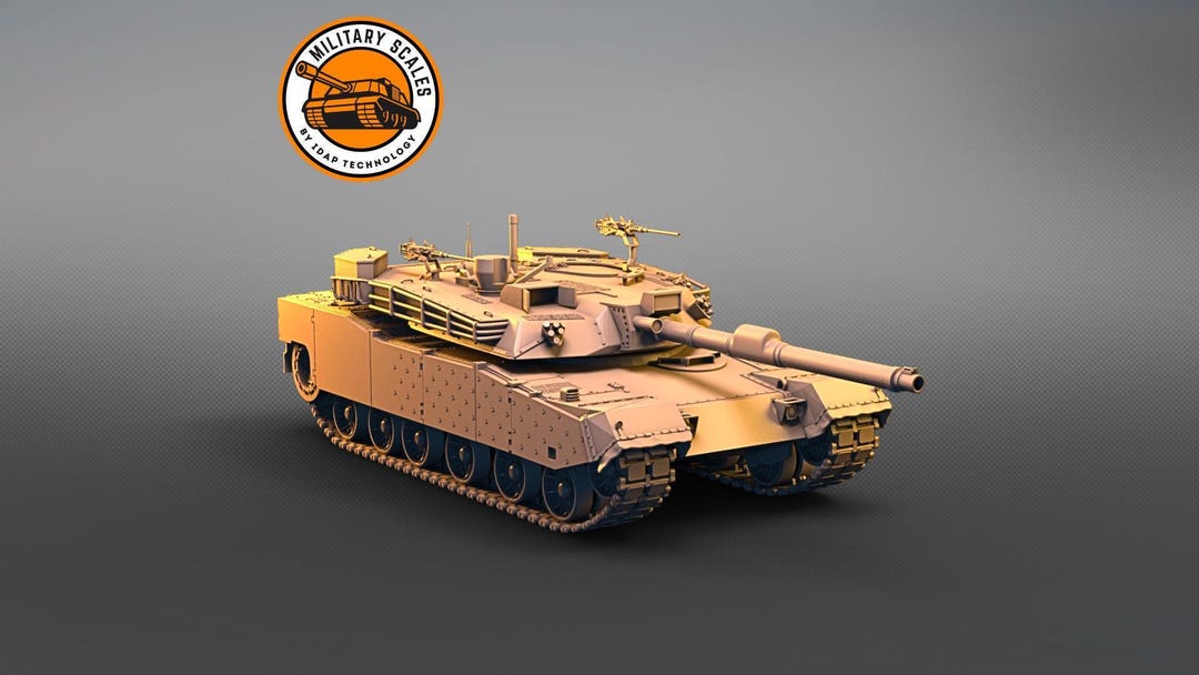 Rokit K1A2 - South Korean Main Battle Tank 3D Printed Scale Model Hobby ...
