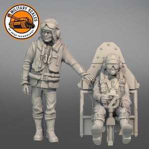 Britischer Pilot der RAF aus der Luftschlacht um England im Hurricane für Arma Hobby Nr. 2 - Krieg, Militär, Maßstab, Hobby 1/30, 1/35, 1/48, 1/56, 1/72, 1/76, 1/87