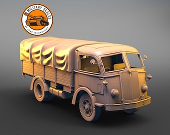 Fiat 666 Truck - italian military scales ww2 vehicle heavy transport truck modeling hobby 1/30 1/35 1/48 1/56 1/72 1/76 1/87