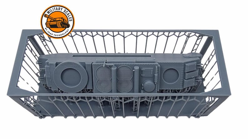 Char 2C - French WW1 Super Heavy Tank 3D Printed Scale Model Hobby Kit ...