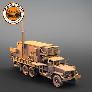 M814 - american military scales post-war vehicles heavy tactical truck modeling hobby 1/30 1/35 1/48 1/56 1/72 1/76 1/87
