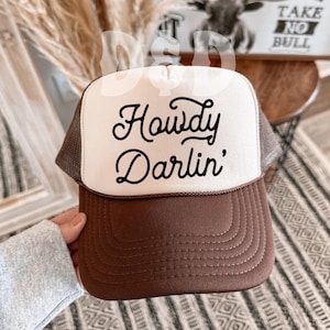 Howdy Darlin’ Trucker Hat, Western Trucker Hat