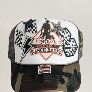 XXL California Flag Trucker Hat - Oversize Mesh Back Baseball Cap With Iron-On Patch, Black - View #10