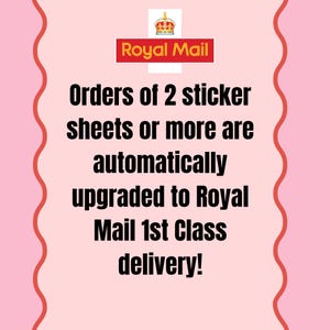 Personalised frozen themed birthday stickers, party bag lables, sweet cones image 3