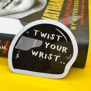 Motorcycle stickers, motorcycle decal, biker sticker, biker gifts for men, motorbike gifts for women, motorcycle helmet stickers, bike lover