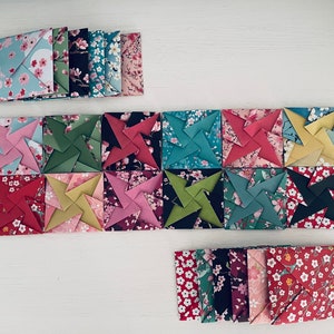 Convite de casamento de origami com 1 ou 10 flores de cerejeira, RSVP, salve a data, aniversário, dinheiro, envelopes de presente, Natal