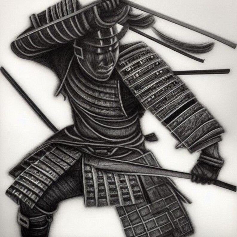 Japanese Samurai Nft Art - Etsy