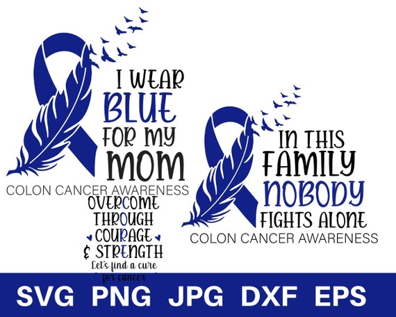 Peace Love Cure Blue Ribbon Colon Cancer Awareness T-Shirt Peace Love Cure Blue Ribbon Colon Cancer Awareness T-Shirt