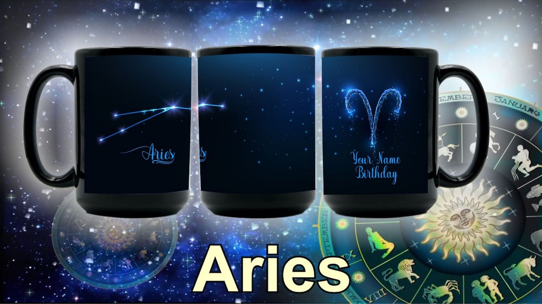 Personalized Zodiac Mugs Zodiac Coffee Mugs Astrological Coffee Mugs