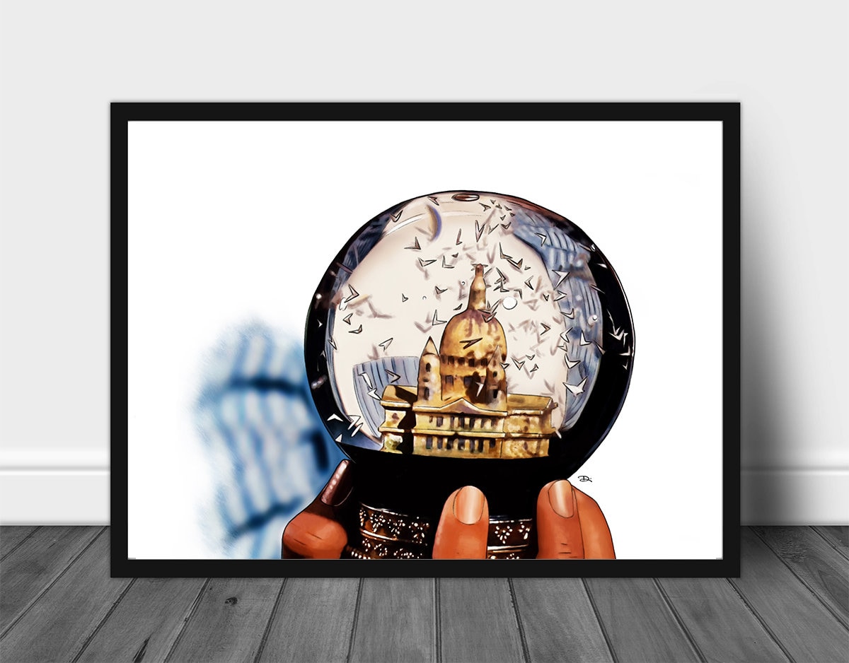 Mary Poppins Disney Inspired Poster Lullaby Snow Globe - Etsy