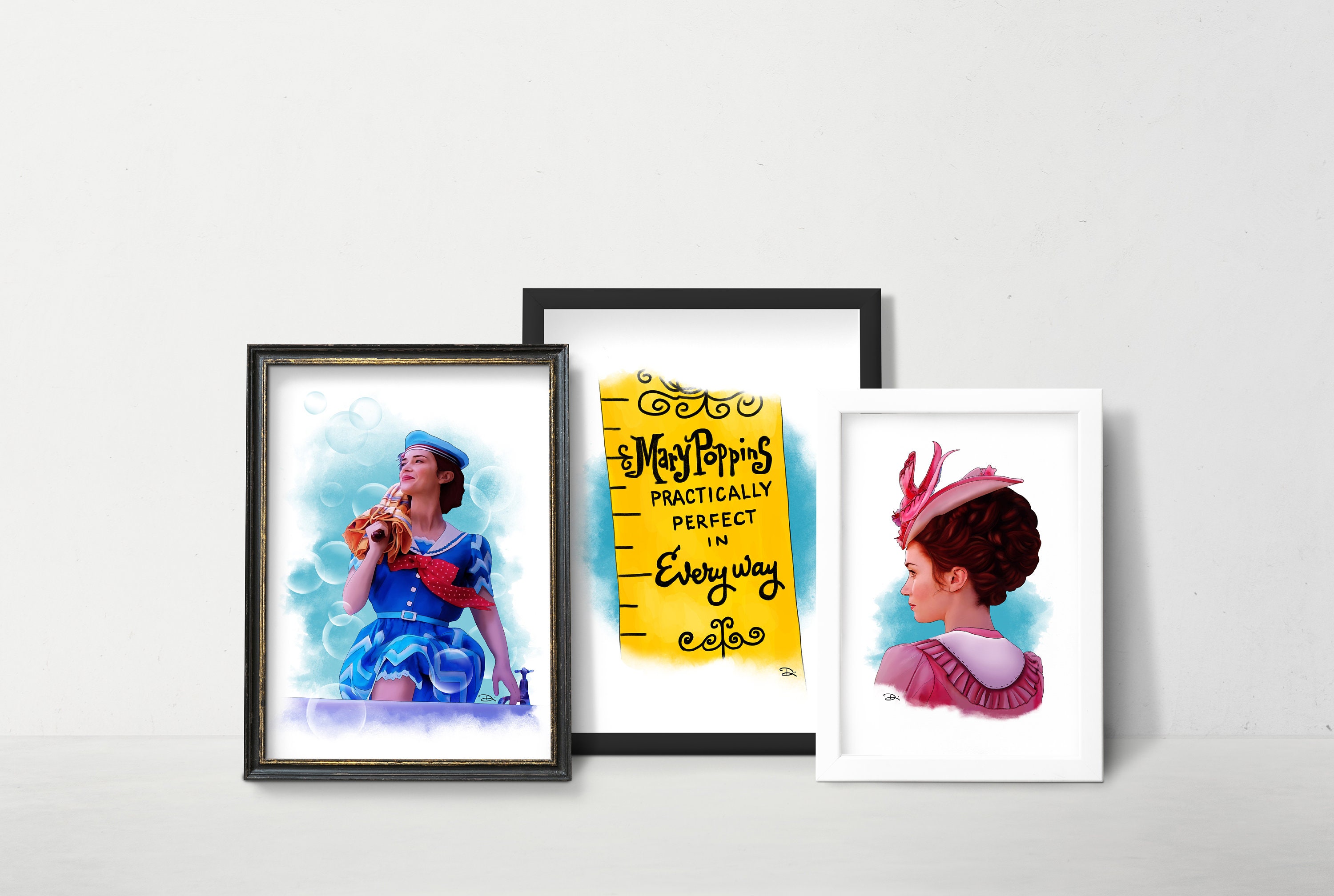 WHLBHG Mary Movie Gift Leather Journal Notebook Poppin Umbrella Fans Gift Practically Perfect In Every Way Movie Inspired Gifts For Mary Fans Perfect In Every Way