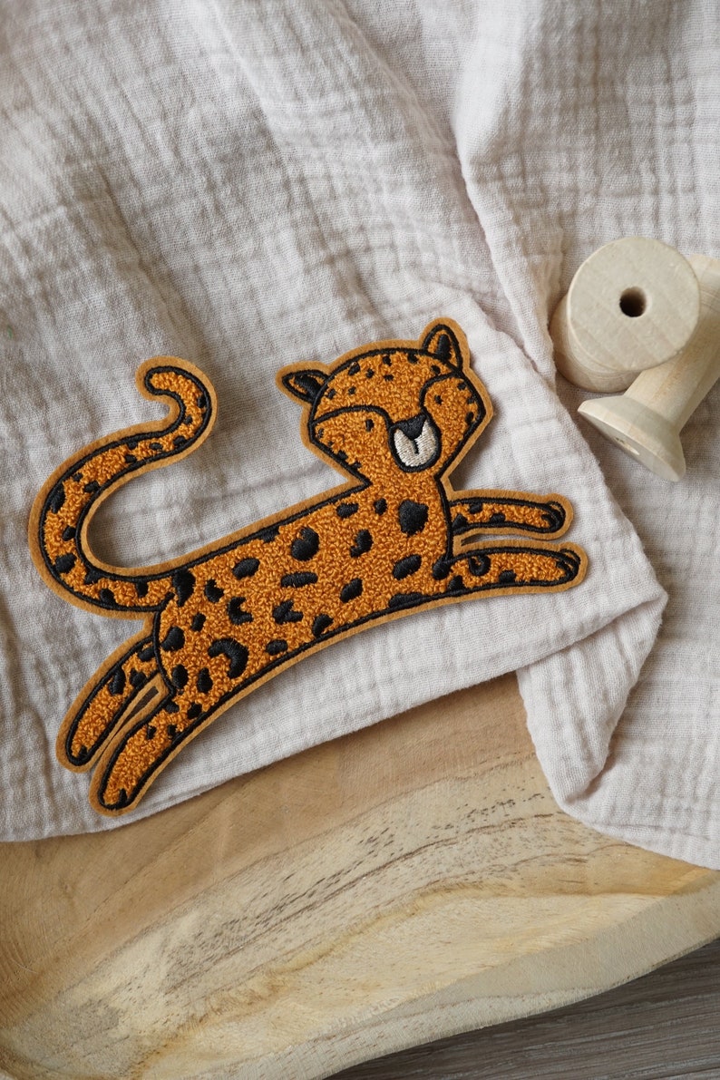 Parche de chenilla "Leopardo" imagen 1