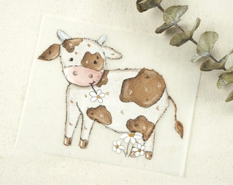 Ironing picture "cow" - midi