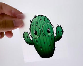 Cactus - iron-on patch, small
