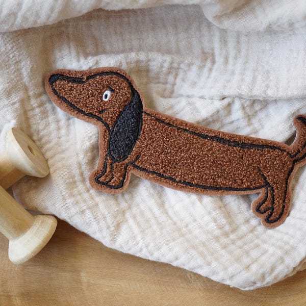 Chenille Patch "Dachshund"