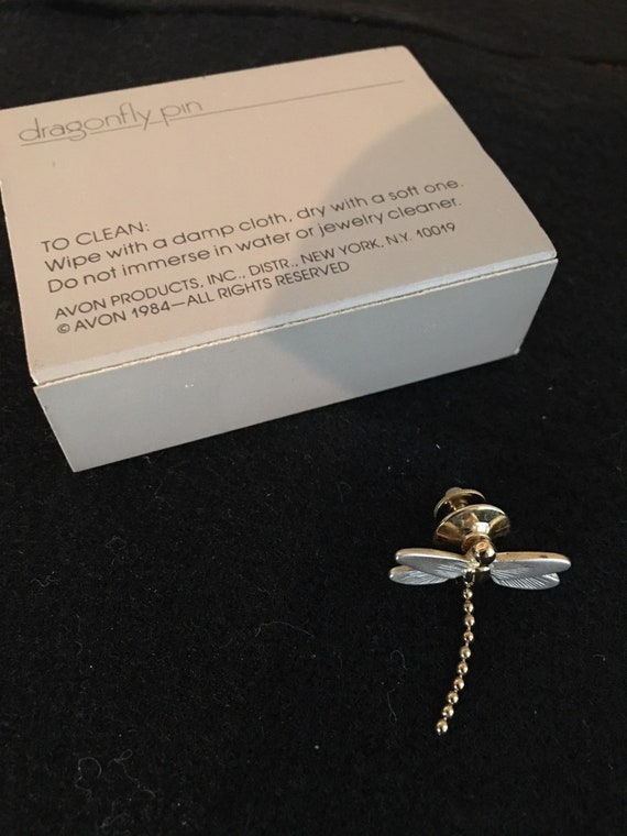 Vintage Avon Dragonfly Pin