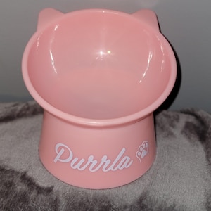 Comedero para gatos personalizado