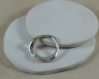 In The Flow - Ring | 925 Sterling Silver | Unique | Modern | Minimalistic | Handmade | A&OJewelry