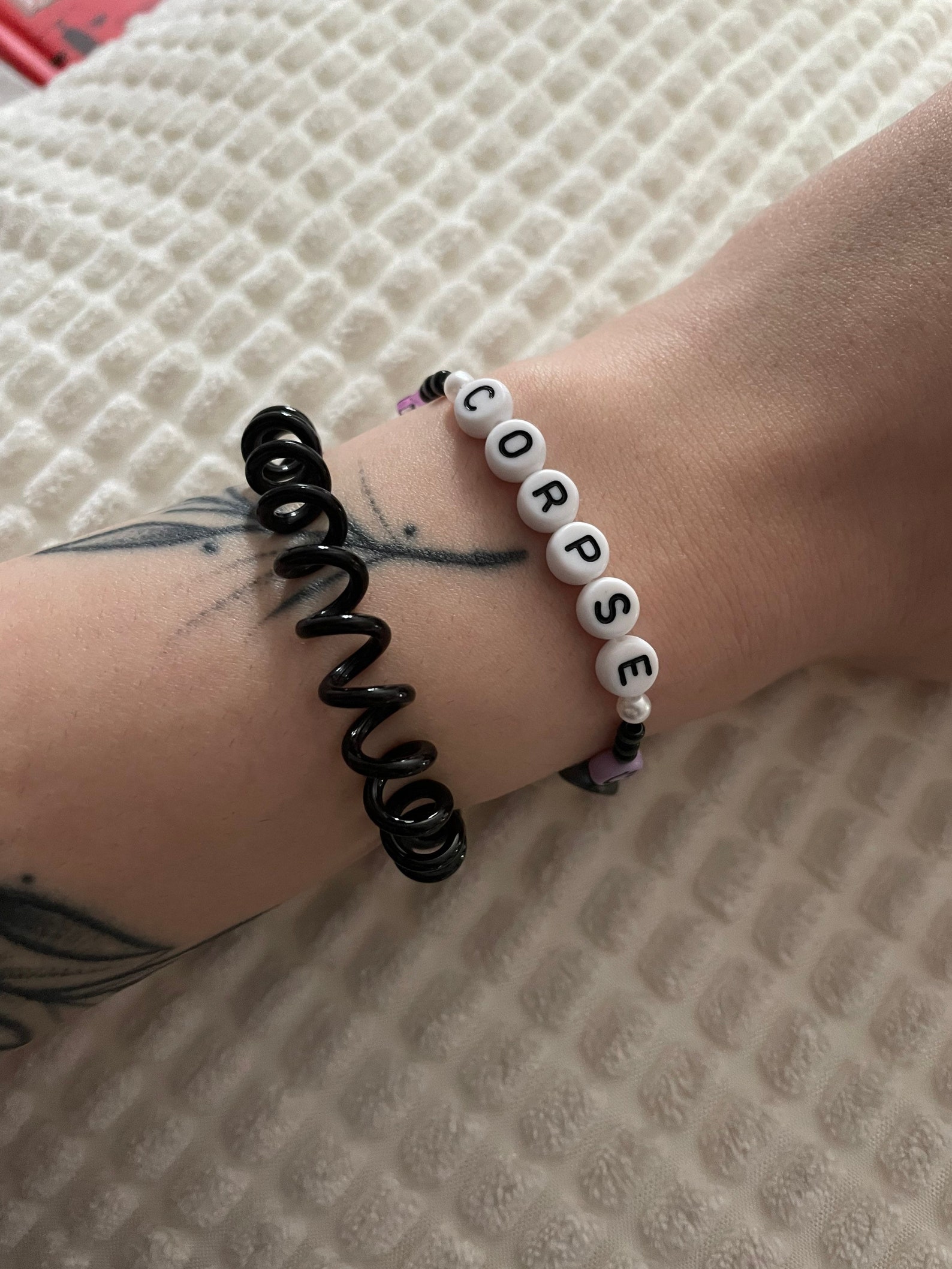 Corpse Husband bead bracelet | Etsy