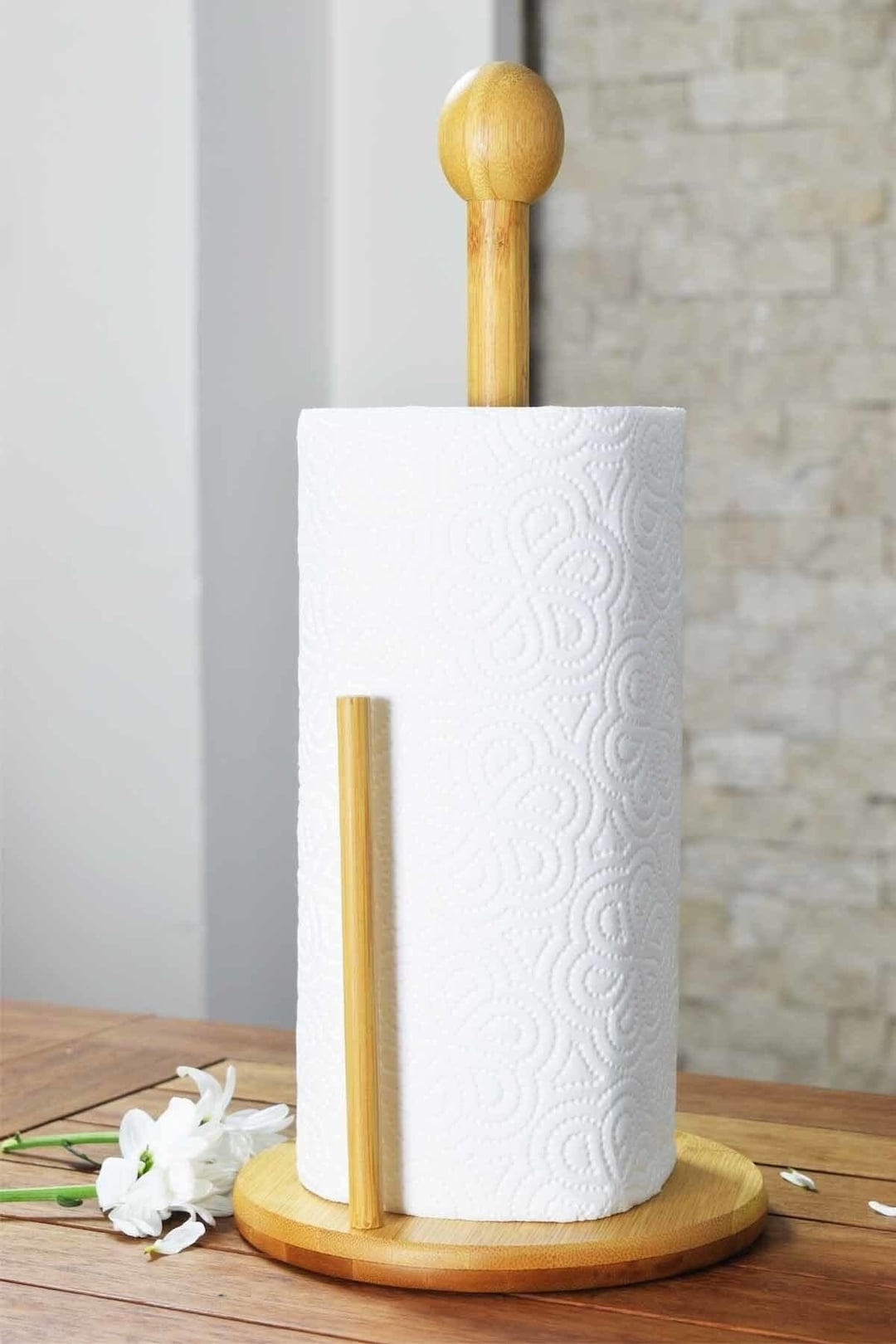 Bamboo Towel Holder UPRIGHT TOWEL HOLDER Etsy