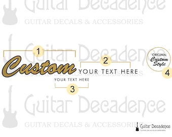 カスタム ヴィンテージ 50 年代スタイル ギターとベース ウォーター