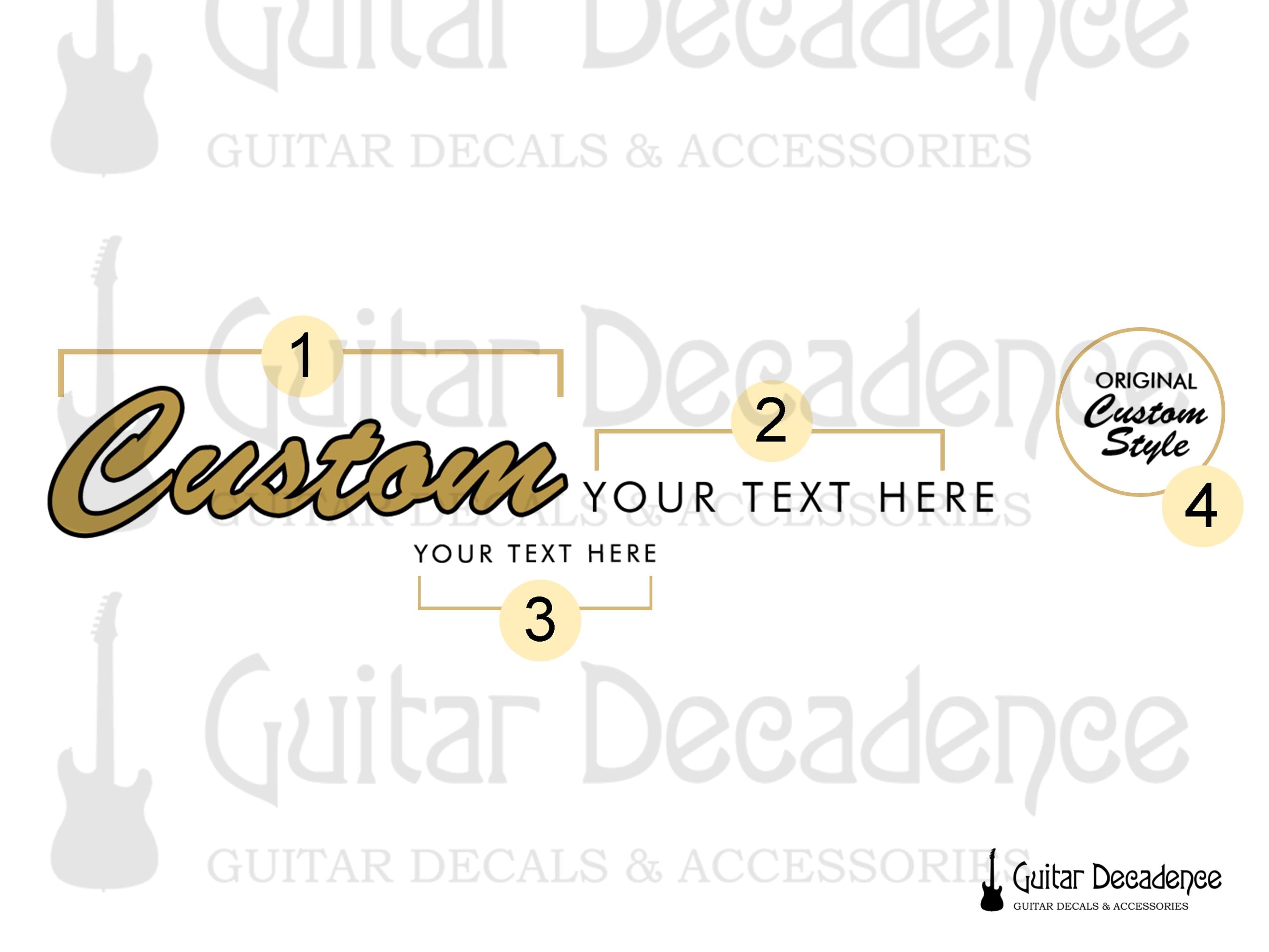Fender telecaster decal - Etsy 日本