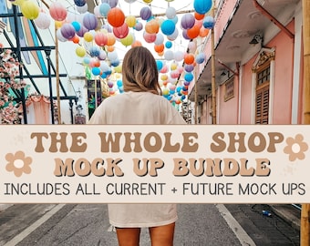 WHOLE Shop Bundle Mockup Bundle | Full Lifetime Access Store Shop Pass | Entire Shop Sale Mega Mockup Bundle | Gildan Sweatshirt Mock Ups