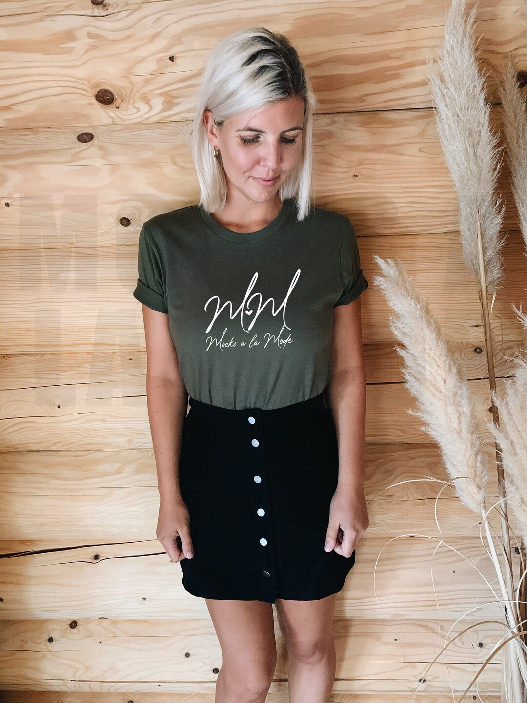 Bella Canvas 3001 Mockup | Bella Canvas Military Green Tshirt Mockup ...