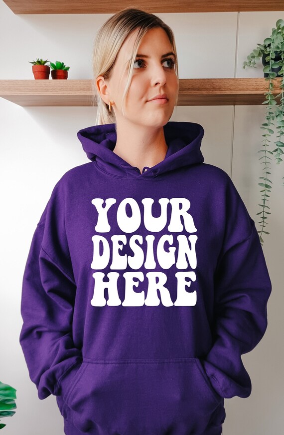 Gildan lavender hoodie sale