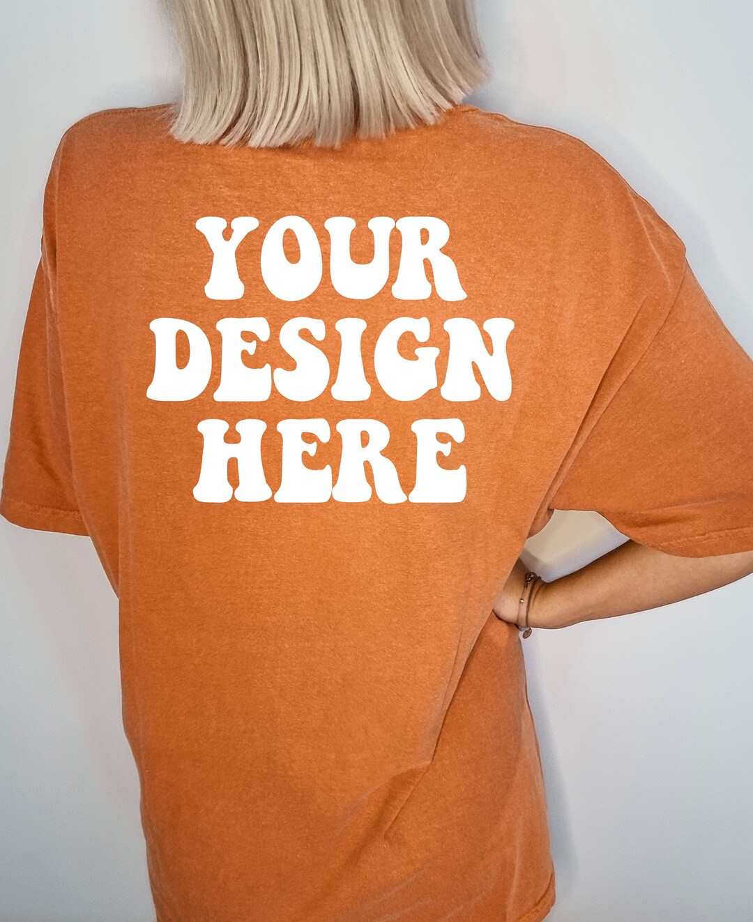 Comfort Colors C1717 Yam Shirt Mockup Yam Tshirt Oversized Etsy