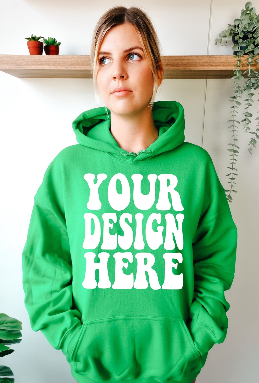 gildan irish green hoodie st patricks day