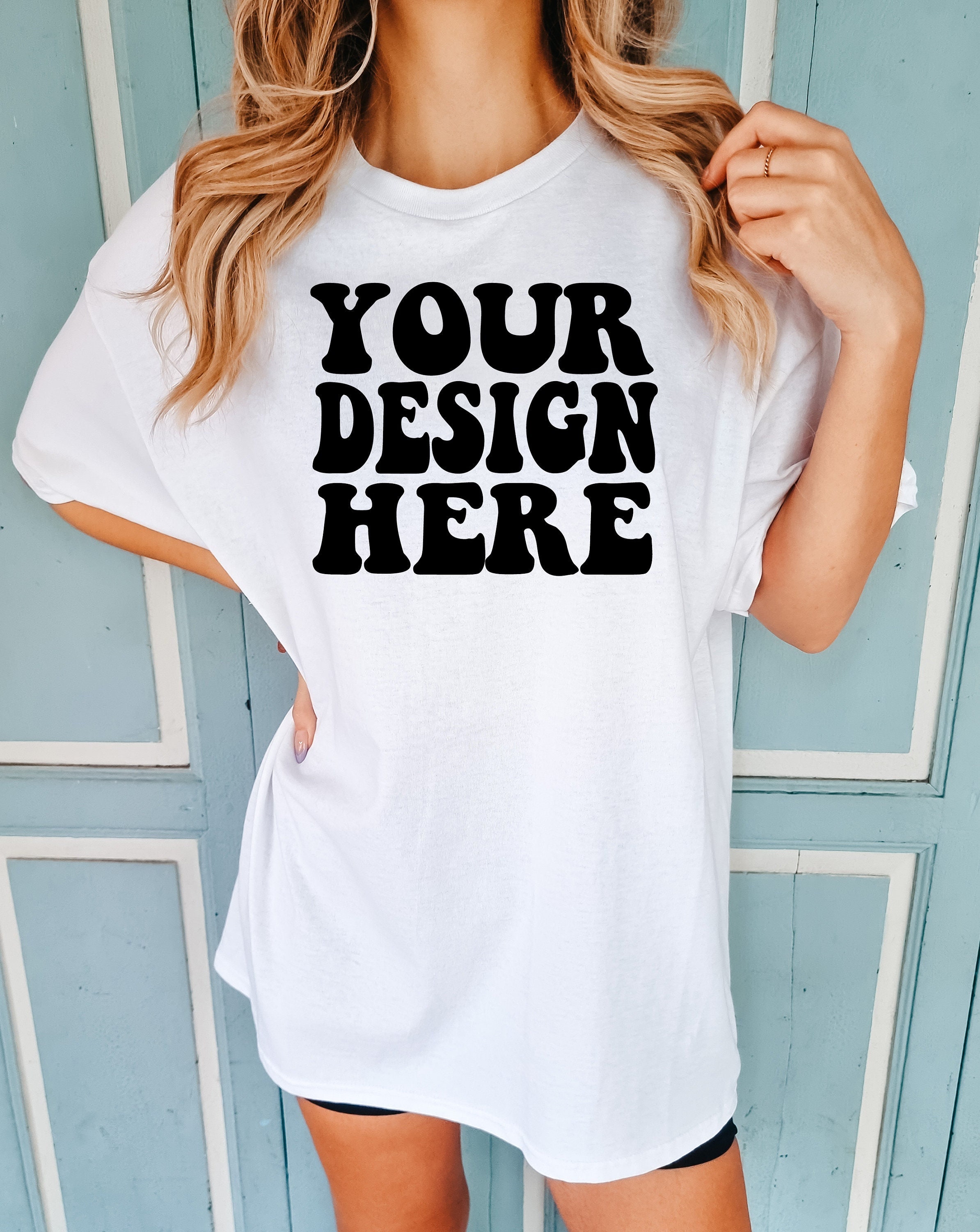 Comfort Colors C1717 White Shirt Mockup White Tshirt Etsy Australia