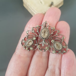Antique Sterling Silver Paste Pendant Regional French 19th Century ...