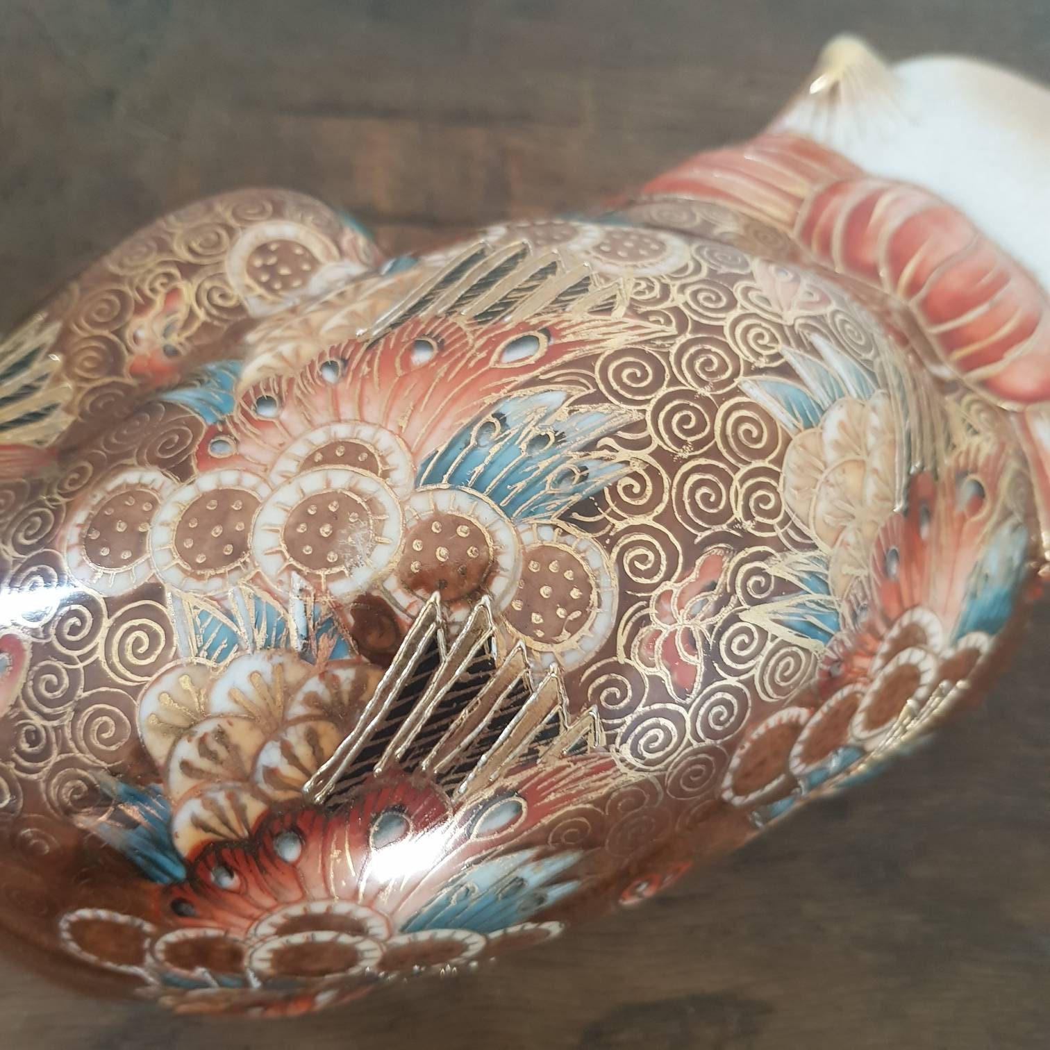 九谷焼 大きな眠り猫 20世紀前半のヴィンテージ - Etsy 日本