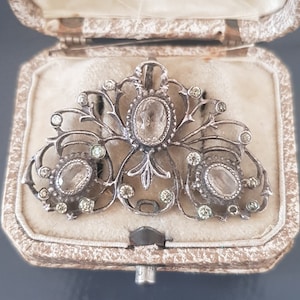 Antique Sterling Silver Paste Pendant Regional French 19th Century ...