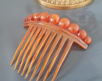 Antique Horn Hair Comb Mid XIXth Century French Tiara