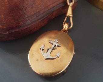 19th Century Victorian Sterling Silver Gold Plated Photo Holder Locket