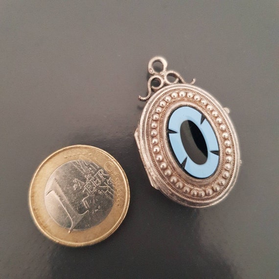 Antique Victorian Sterling Silver Pendant Souveni… - image 5