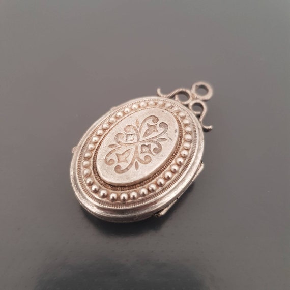 Antique Victorian Sterling Silver Pendant Souveni… - image 2