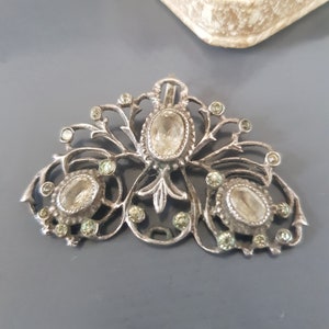 Antique Sterling Silver Paste Pendant Regional French 19th Century ...