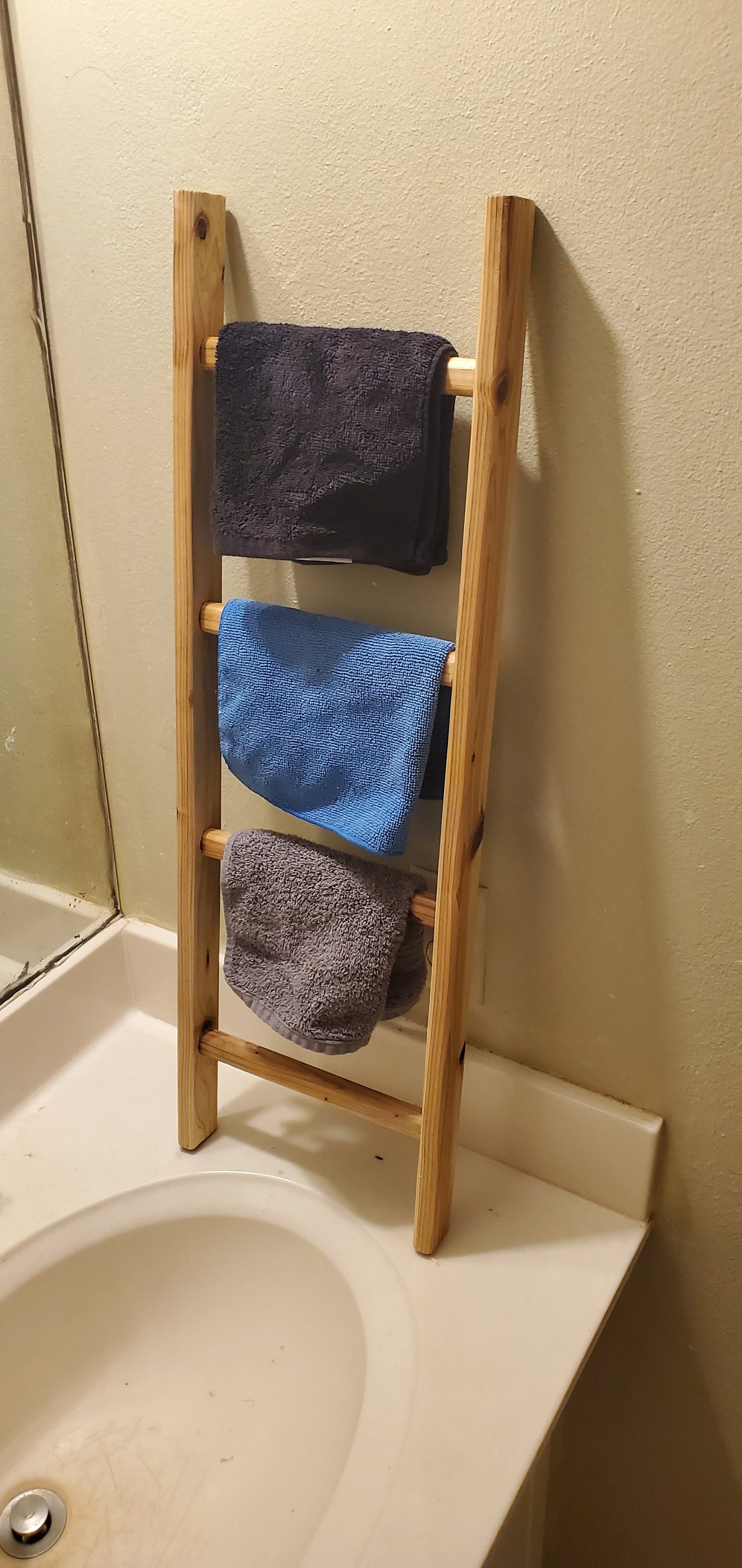Mini Ladder Hand Towel Rack Etsy